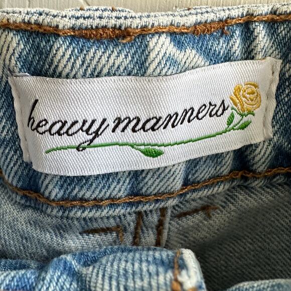 Heavy Manners Wide Leg Cargo Jeans - Picture 8 of 11